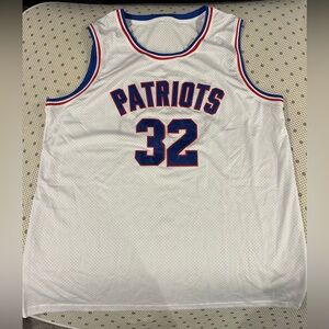 NFL Patriots White and Blue Jersey- Treveyon Henderson